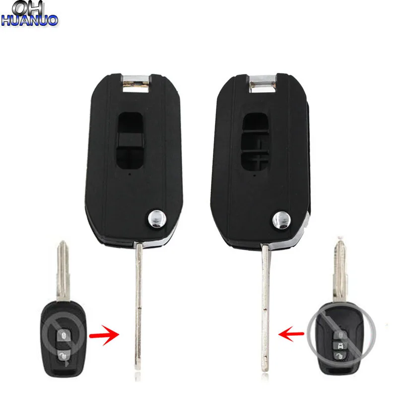Модифицированный чехол для автомобильного ключа с 2 кнопками Chevrolet Captiva|buttons