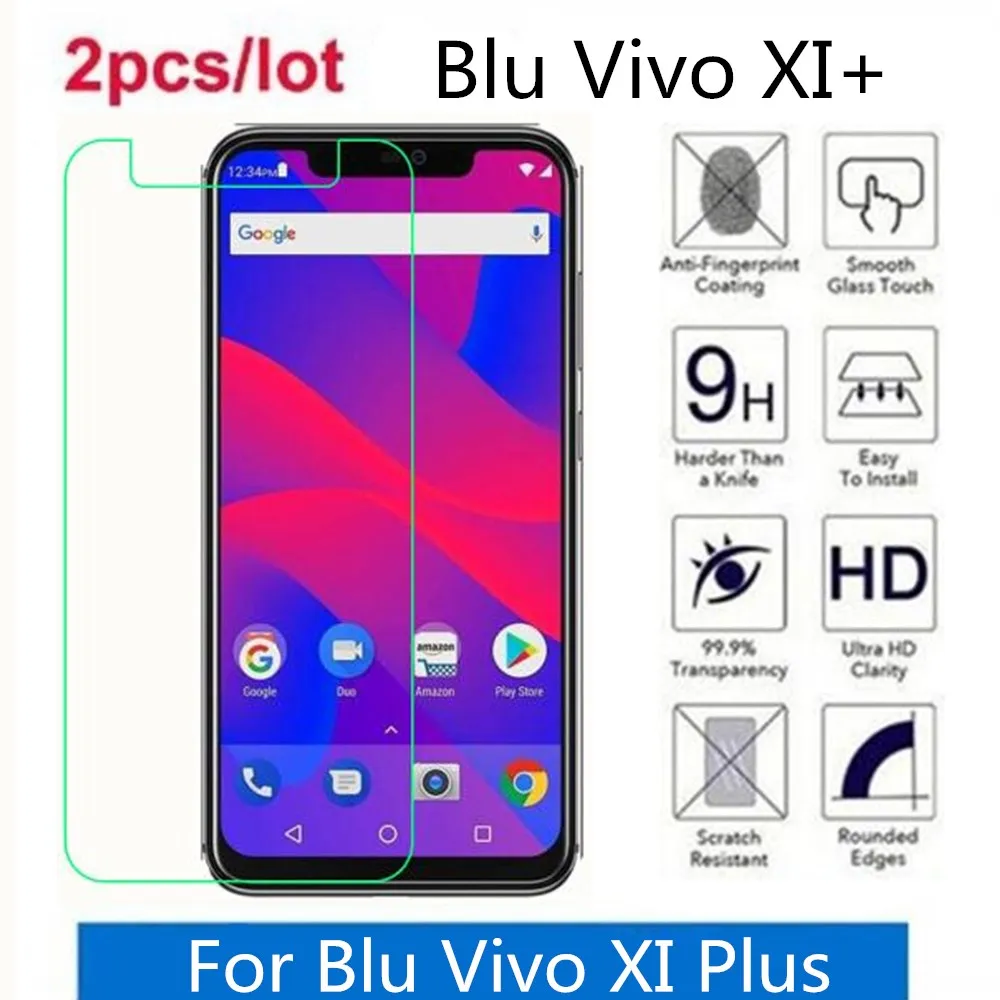 Закаленное стекло для Blu Vivo XI Plus 2.5D Premium защитная пленка экрана на Caterpillar + Защитная