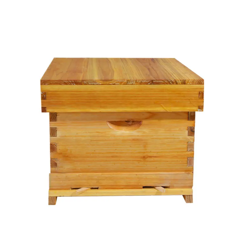 Cheap Cooked wax for standard bee packaging secret bee set full set of ten boxes of beekeeping tools bee box flat box special offer
