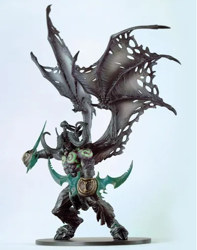 

Gravity Anime World of Warcraft DC5 S Demon Form Illidan Black And White with Pattern Garage Kit