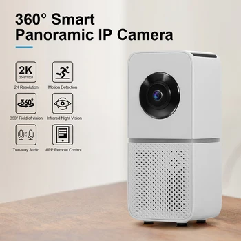 

Smart IP Camera Panoramic 360° Panoramic Monitoring Support Motion Detection Two-way Audio Infrared Night Vision Mobile APP