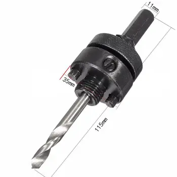 

1Pcs Bi Metal Hole Saw Holesaw Smooth Cutting For 32mm - 210mm Arbor Drill Bits