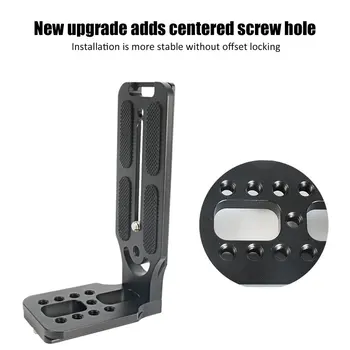 

Universal bracket holder hand grip aluminum plate quick release L with UNC1/4 screw for many kinds DLSR camera