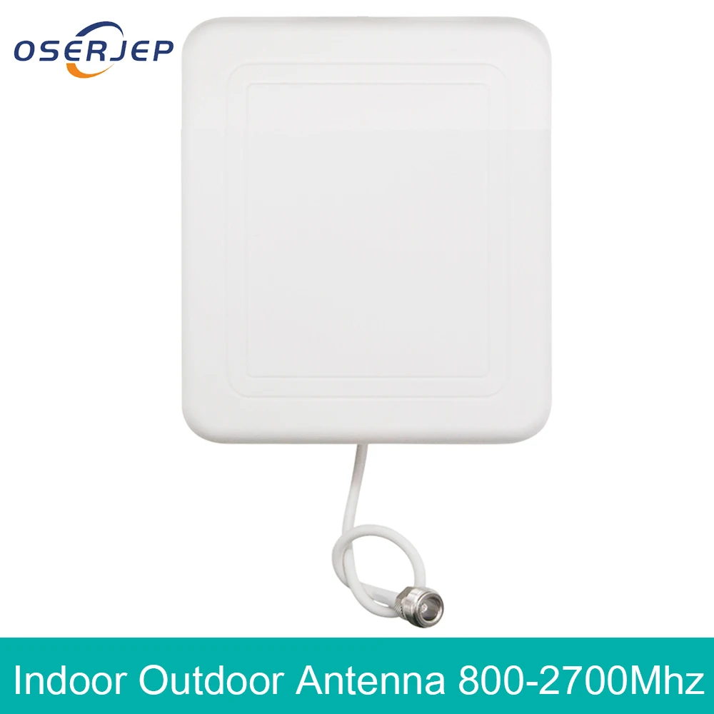 4g Outdoor Internal Antenna 2g 3G 4G LTE Panel Indoor Antenna 800-2700 N-female Cell Phone Booster Repeater