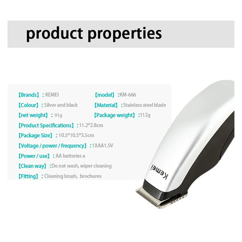 KEMEI Pro, мужская электробритва, триммер для лица, бороды, бритва, машинка для стрижки волос, триммер для стрижки волос, профессиональный резак
