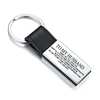 Vnox Free Custom Engraving Stainless Steel Key Chains for Men Jewelry To My Dad Husband Family Love Gifts ► Photo 2/6