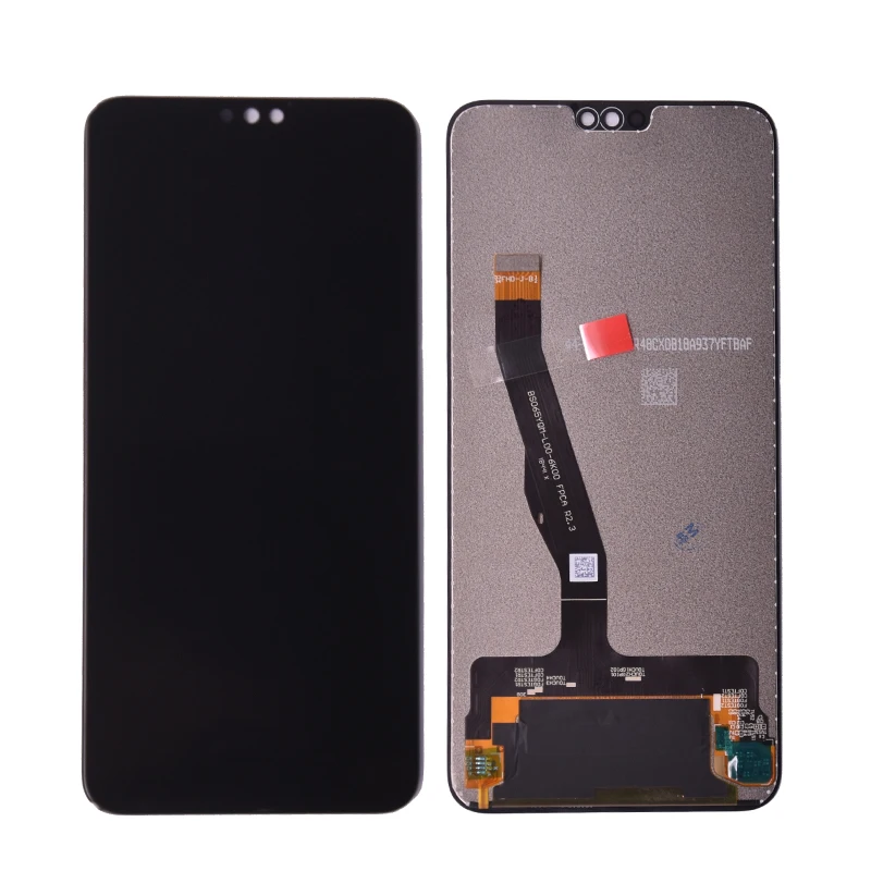 Black no frame Для huawei Honor 8X ЖК-дисплей 6,5 дюймов JSN-AL00-L22 сенсорный экран 10 сенсорный дигитайзер сборка Рамка - Цвет: Black no frame