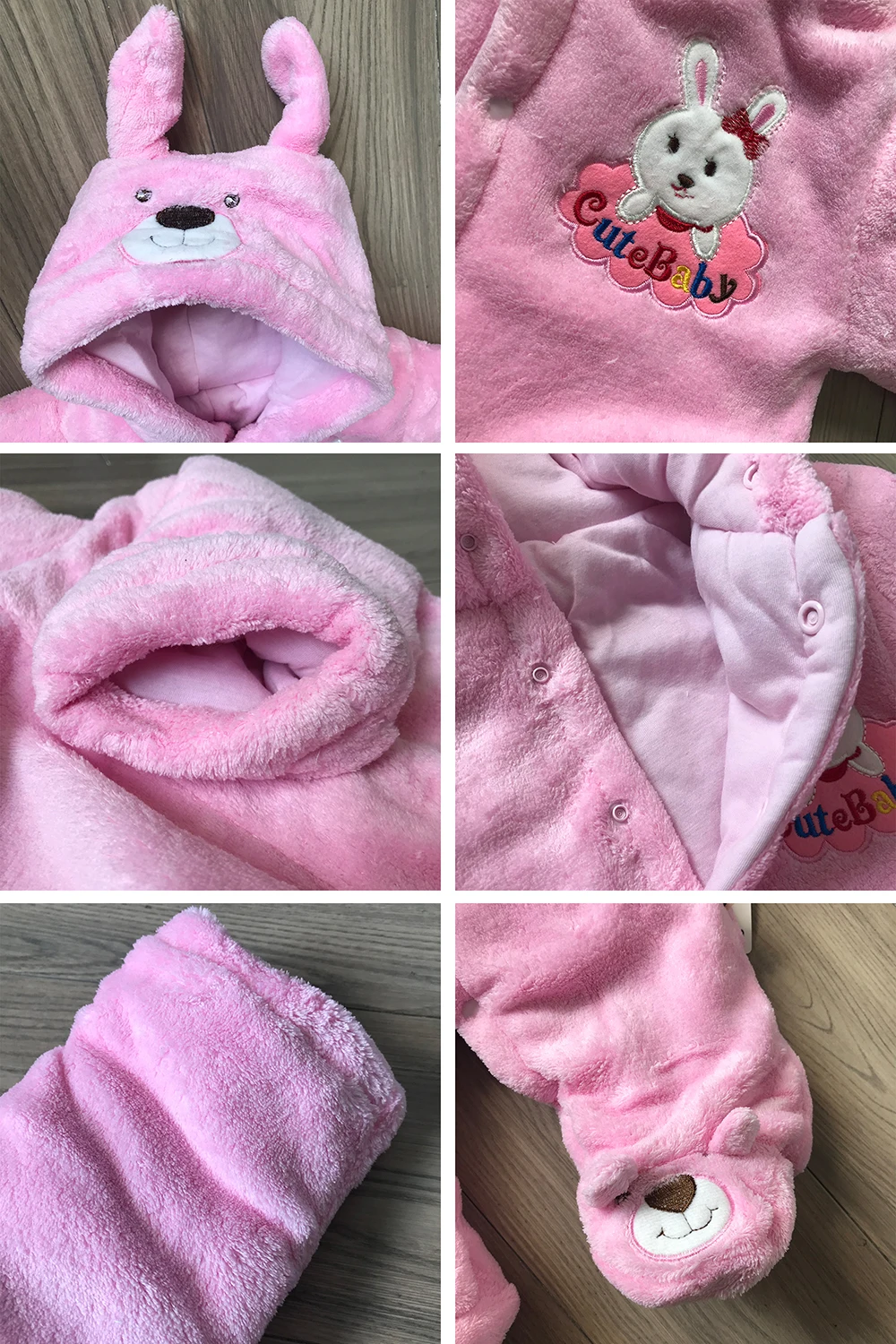 cute baby warm winter romper Infant Jumpsuit Overalls Babies Jumpsuits baby animal girl cute ropa bebe baby clothes newborn未标题-1