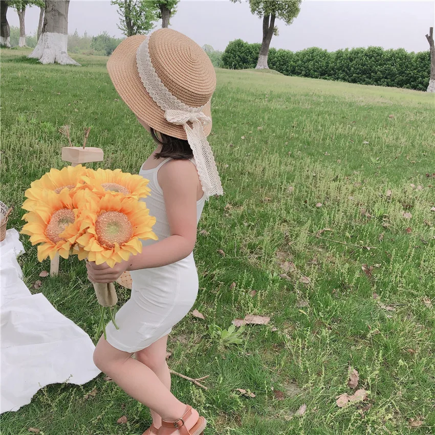 Roupas de Verão Algodão sem Mangas Crianças Novas Meninas Colete Bebê Elástico Cabresto Topos Menina Moda Estilingue Roupas 2020 7 Mamãe e Bebê
