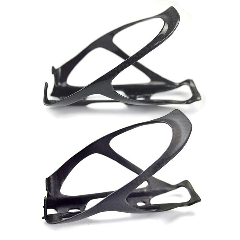 Горячая AD 2PCS карбоновая клетка для бутылки воды MTB/дорожный держатель велосипеда