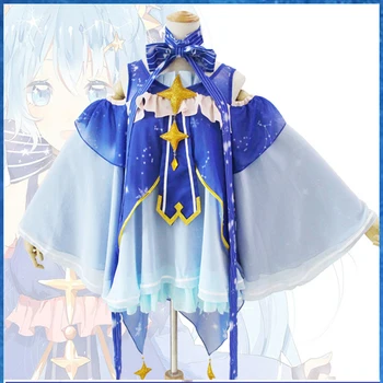 

Anime Hatsune Miku Cosplay Costume Snow Hatsune Miku Cosplay Costume Halloween Carnival Christmas Party Miku Kawaii Costumes