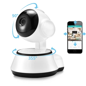 

Home Security IP Camera Wireless Smart WiFi Camera WI-FI Audio Record Surveillance Baby Monitor HD Mini CCTV Camera iCSee