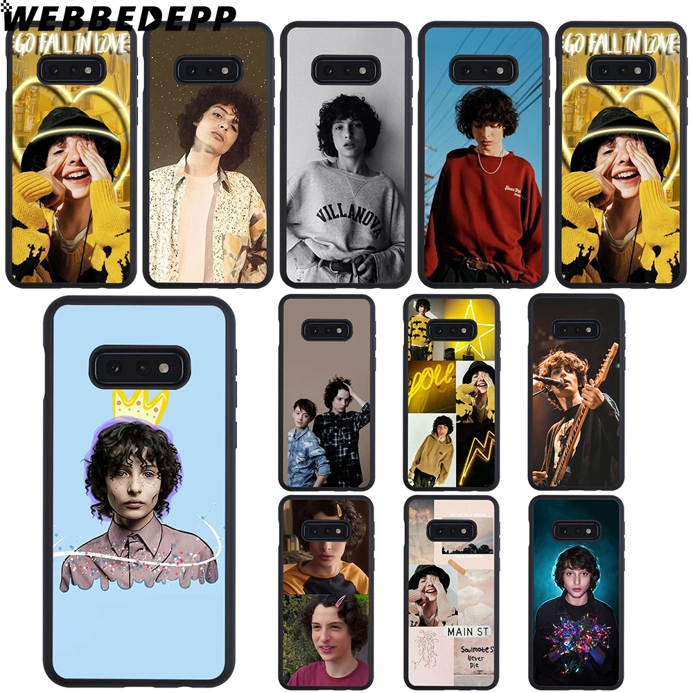 

WEBBEDEPP Finn Wolfhard Soft Case for Samsung Galaxy Note8 9 A10 A20 A40 A50 A60 A70 M10 M20 M30 Cover