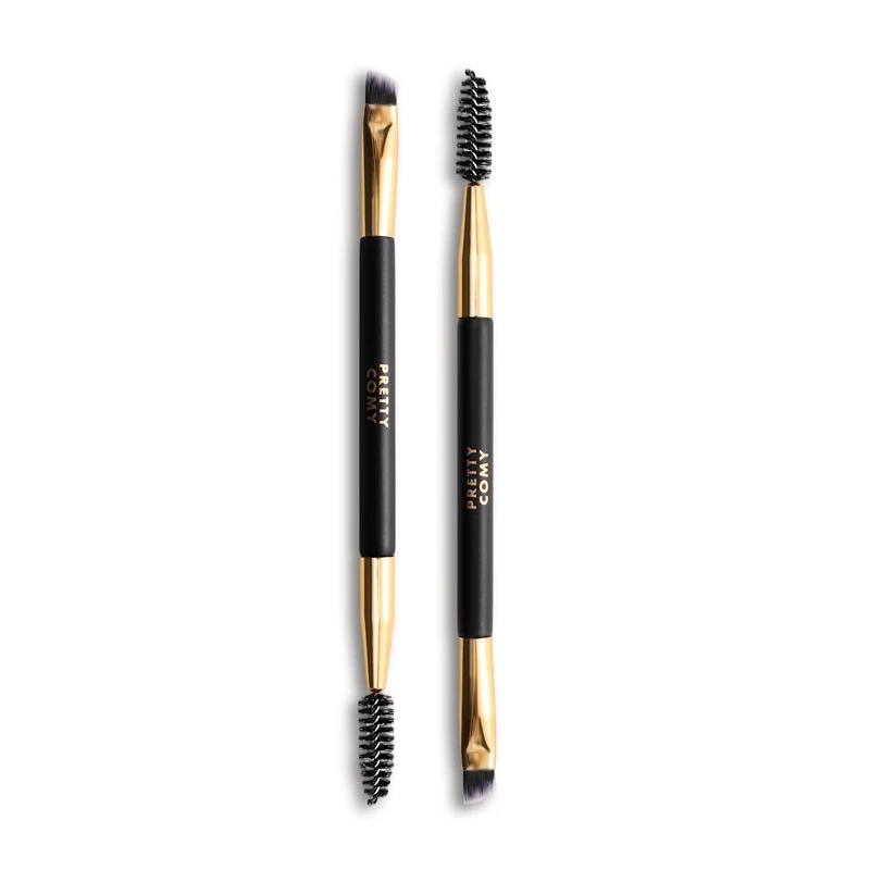 

Make up Soft Double-end Eyebrow Brush Nylon Bristles Eye Brow Brush Makeup Tool Brushes