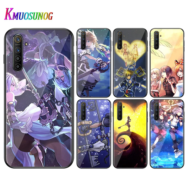 Для OPPO A5 A9 2020 F7 чехол для телефона kingdom hearts anime Reno 2 Z 2Z 2F 3 4 Pro 5G яркий черный |