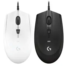 Игровая мышь logitech G90, проводная оптическая геймерская мышь 250-2500 dpi, компьютерная мышь, игры для ноутбука, настольного ПК