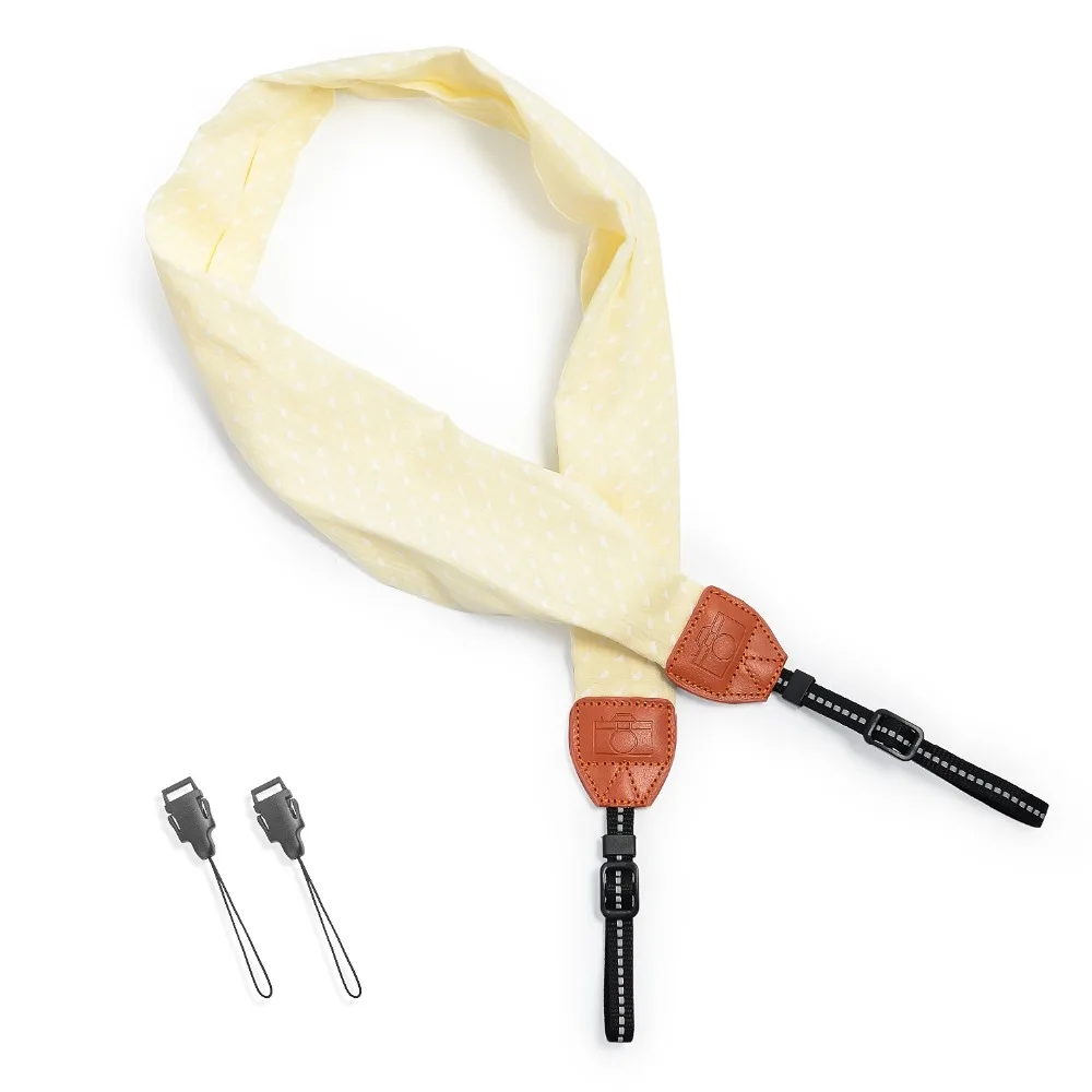 yellow neck strap 2