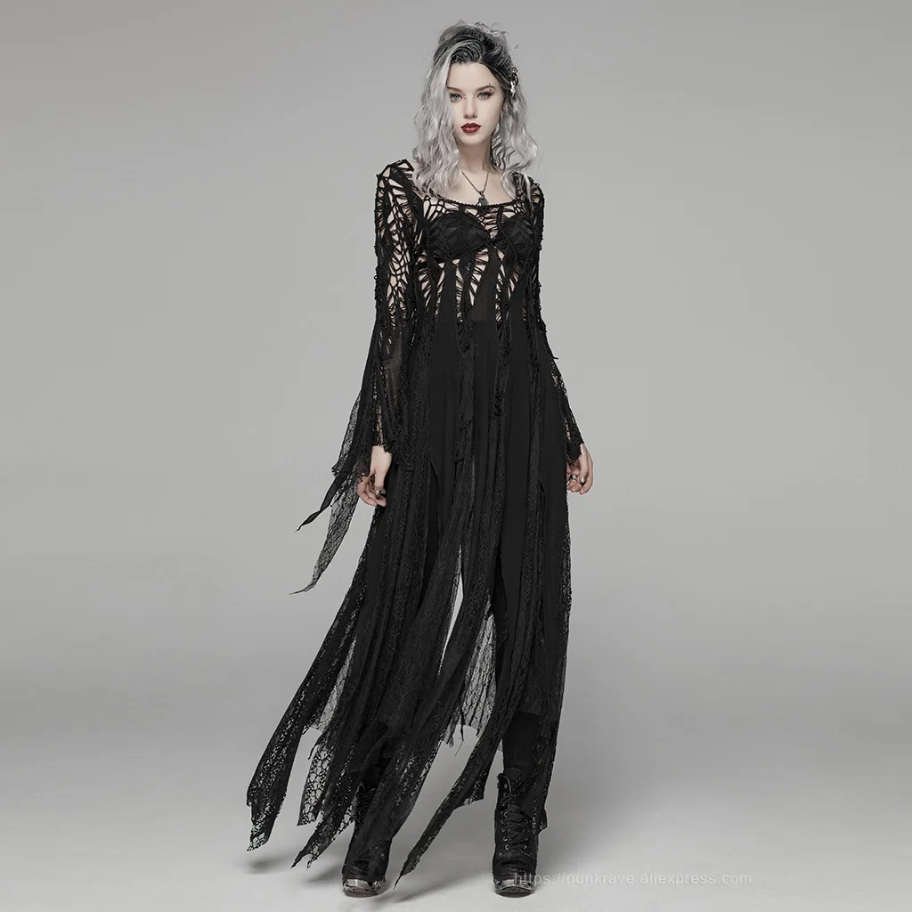 gothic maxi dress