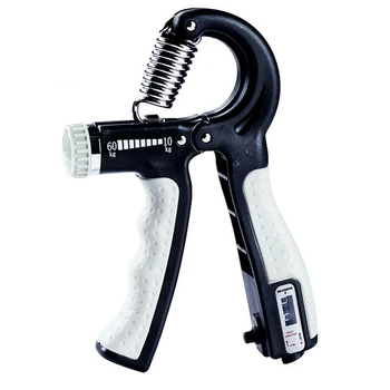 

Non Slip Ergonomic Finger Exerciser Fitness Home Expander Heavy Adjust R Shape Training Digital Display Portable Hand Grip