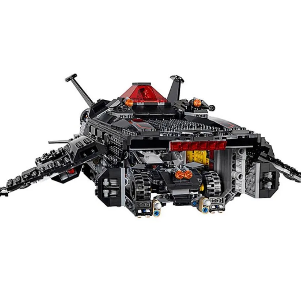 Cena Bela 10846 DC komiks Super Hero Flying Fox batmobil transportu powietrznego ataku klocki zabawki kompatybilny z legoinglys 76087 Batman