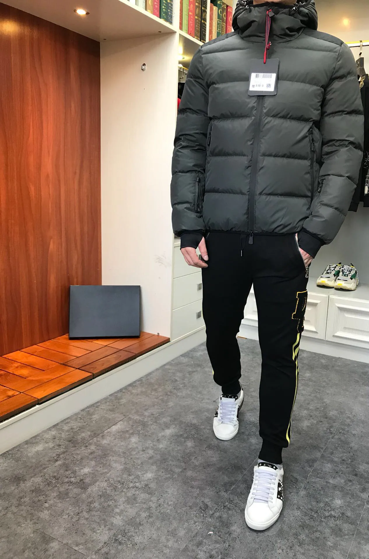 Брендовая мужская пуховая куртка, зимняя куртка, пальто, толстая теплая Модная мужская пуховая парка с капюшоном, высокое качество, мужская белая пуховая куртка, пальто