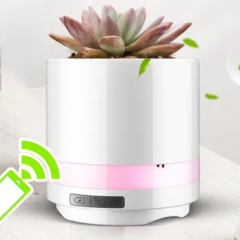 

Car wireless speaker potted purifier ABS PP Smart touch sensing Play piano Can sing Reduce radiation Air purification