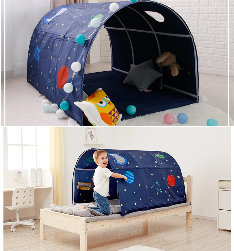 Портативный детский игровой домик, складной домик, украшение для комнаты, палатка для ползания, туннель, игрушка, мяч, бассейн, кровать, палатка