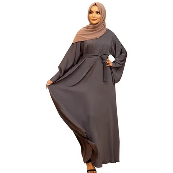 New Middle Eastern Style Loose Jalabiya Dress