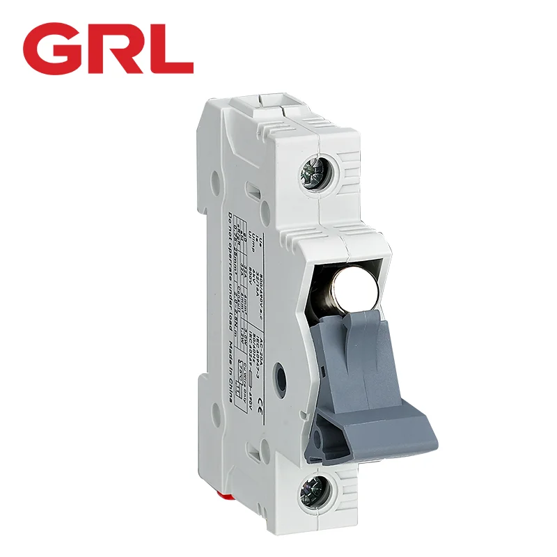 GRL AC держатель предохранителя основа RT18-32 Box 10x38 мм 500V Quick Blow Ceramic RO15 DIN Rail Moun |