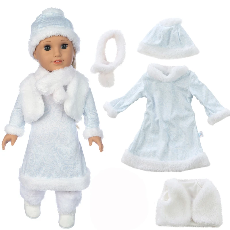 

Warm Christmas Suit fits for American Girl 18 Inch american girl doll alexander doll clothes doll accessories best gift