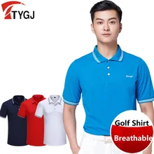 Мужская одежда для гольфа быстросохнущая дышащая рубашка для бадминтона мужские поло с коротким рукавом спортивные теннисные рубашки