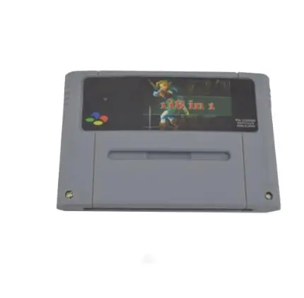 

Super 118 in 1 Game Cartridge 16 Bit for S-N-E-S PAL For Multicart EU Version