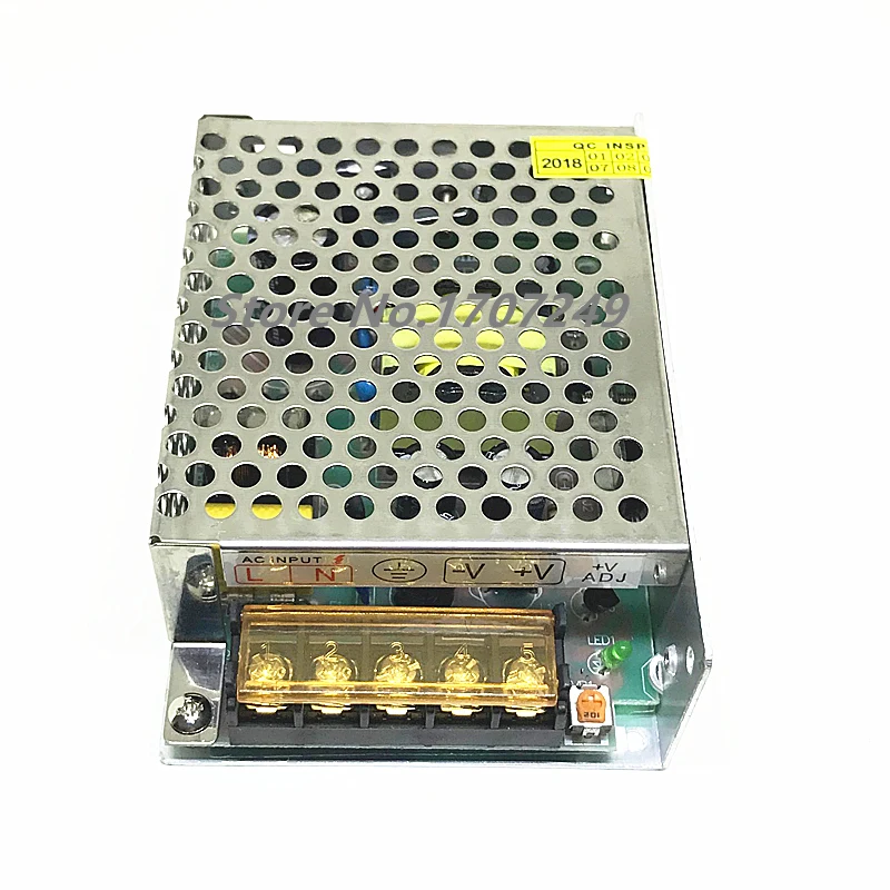 Источник питания DC12V 5A 60W светодиодный/Коммуникационный/Медицинский/мониторинг/Промышленный контроль/импульсный источник питания AC DC