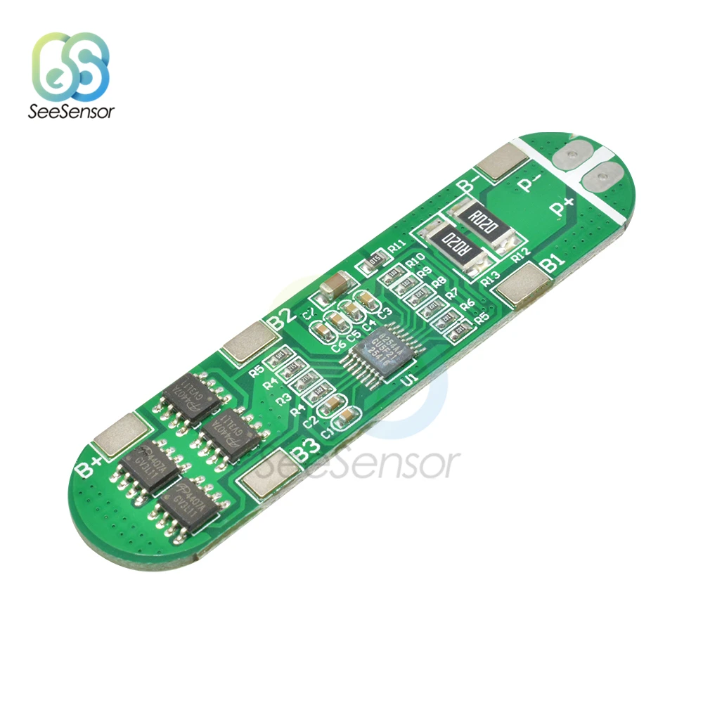 4S 6A 16V 18650 Li Ion литиевый аккумулятор BMS PCM Защитная плата для литий ионного