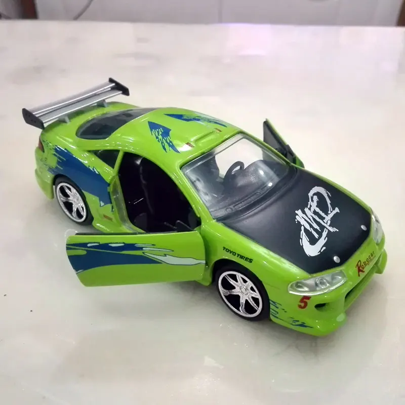 JADA 1/32 масштабная модель автомобиля игрушки 1995 Mitsubishi Eclipse литья под давлением
