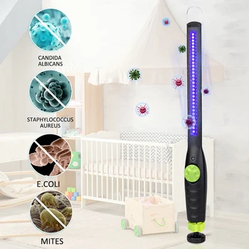 

30LED Handheld Ultraviolet Sterilizer Lamp Disinfection Lamp UV Sterilizer Portable UV Germicidal Rod Bactericidal Lights