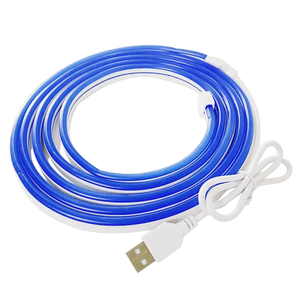 Neon Light Led Strip DC5V USB Lights Rope Tube SMD2835 120Leds/m Waterproof Ribbon Flexible Sign Night Lamp Tape | Лампы и освещение