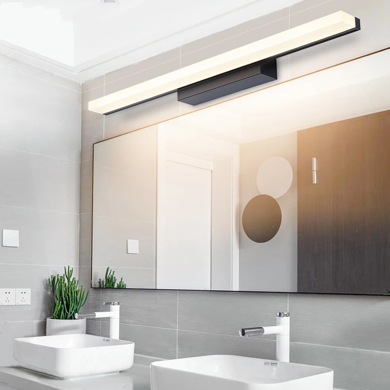 40CM/50CM/60CM/70CM/90CM Modern LED Vanity Wall Light Waterproof Bathroom Mirror Lamp for Dressing Table Makeup room Cloakroom