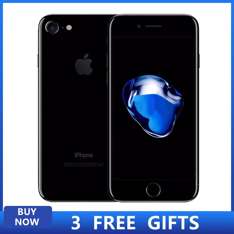 Б/у разблокированный Apple iPhone 7 Plus 4G LTE сотовые телефоны 32/128/256 Гб Камера 12 МП