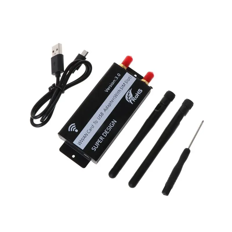 PCI-E Mini PCI-Express к USB-адаптеру со слотом для SIM-карты модуля WWAN/LTE Прямая доставка