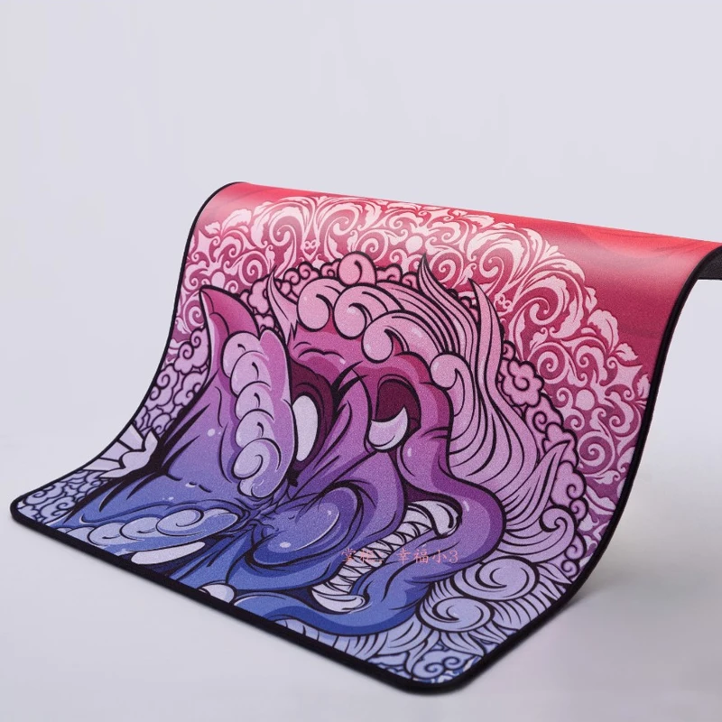 Esports Tiger Gaming Flexível Mouse Pad Gamer Mousepad Longteng Huoyun Lingyun Qinsui s Hemming Suave Alta Qualidade - Imagem 2