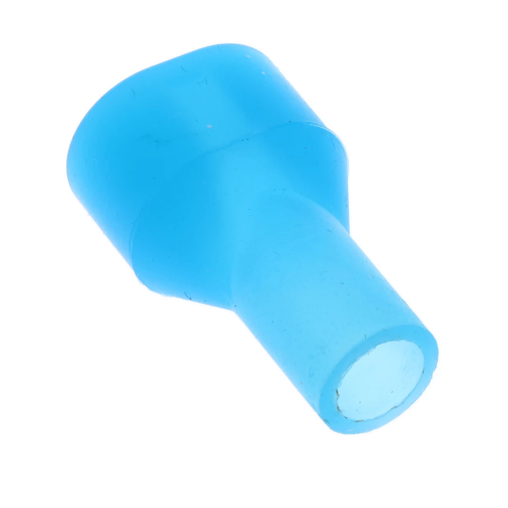 Drink Tube Bite Valve Mouthpiece for Outdoor Sports Backpack Hydration Pack Water Bladder Blue/ Black