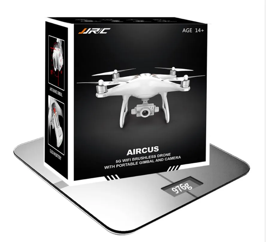 JJRC X6 Aircus бесщеточный GPS RC Дрон с 1080P HD камерой двухосевая стабилизация PTZ Gimbal WiFi FPV