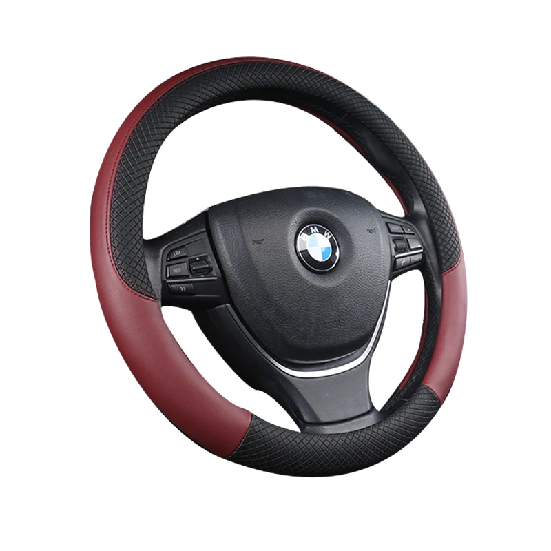 Car Steering Wheel Glove Cover Automobile steering wheel cover appropriate for kia Ceed Rio K2 K3 K4 K5 Picanto Sportage Rio 3