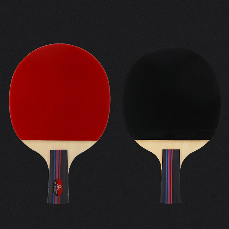 Boli A08 набор ракеток для настольного тенниса, студенческий пинг-понг, мячи летучей мыши, Shakehand 25X15 cm/Penhold 23,5X14,7 cm