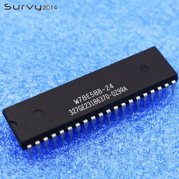 

1PCS W78E58B-24 78E58B-24 W78E58B 40PINS 8 BIT MICROCONTROLLER IC diy electronics