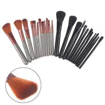 

12pcs Professional Makeup Brush Set Tools Powder Foundation Eyeshadow Lip Eyeliner Blush Face Makeup Brushes