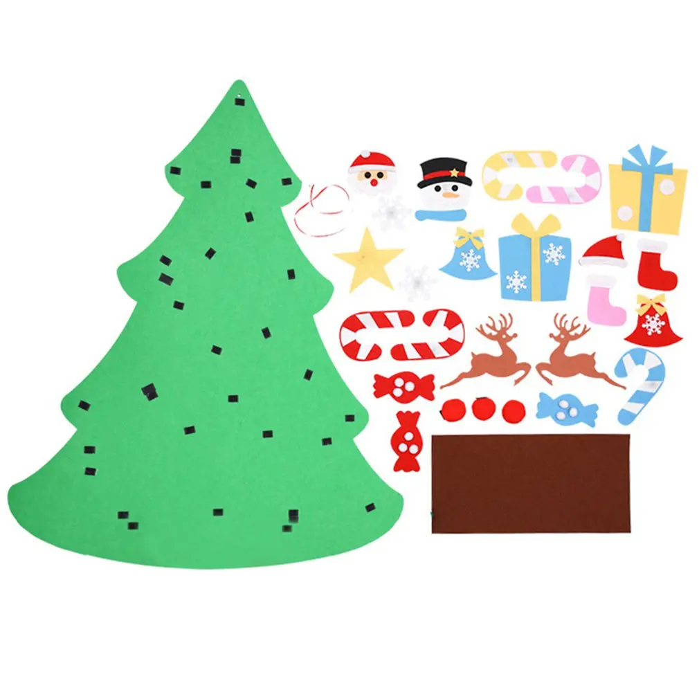 

Diy Felt Christmas Tree Intellectual Development Shopping Mall Hotel Home Christmas Decoration Christmas Tree