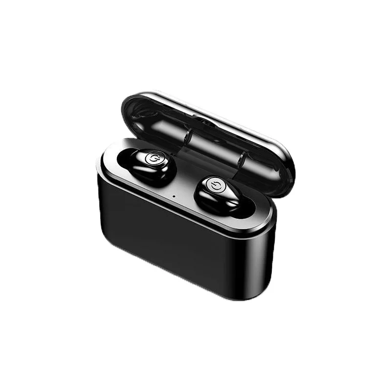 black DS01 TWS Bluetooth 5,0 настоящая Беспроводная Bluetooth гарнитура бинауральные мини наушники-вкладыши HIFI наушники O5 E12 X1E O2 - Цвет: black