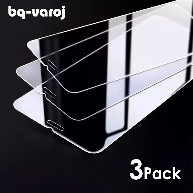 

3 Pieces 9H Tempered Glass Screen Protector for iPhone XS Max film with Oleophobic Coating for iPhone 4 5s se 6s 7 8 Plus Glass